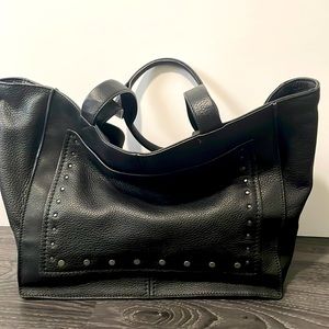 Lucky Brand Black Leather Shoulder Bag